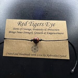 Aphrodite Red and Black Bracelet